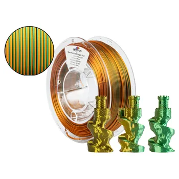 Filament Filament Spectrum PLA Magic SILK 1.75mm AMBER LEAF 0.25kg