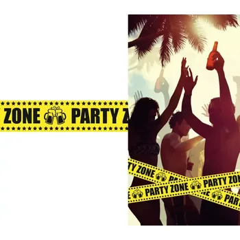 Party dekorace Bezpečnostní páska Party Zone 6 m