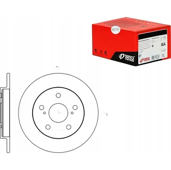 Brzdový kotouč Brzdový kotouč Remsa 61074.00