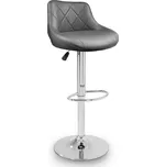 Aga Barová židle šedá