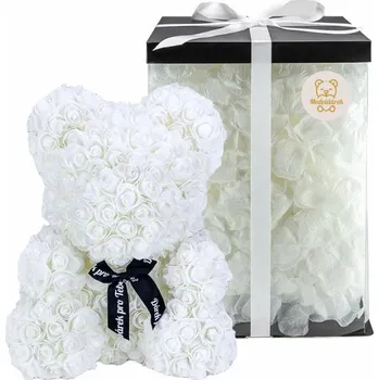Hračka Medvídárek Big Romantic 40 cm bílý
