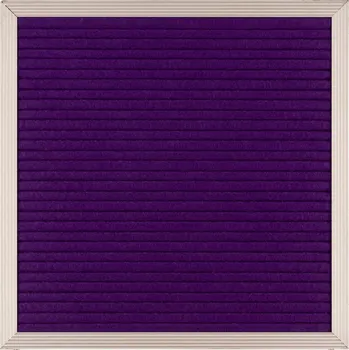 Kancelářský nábytek GOLD BABY Hliníková písmenková tabule Fialová 25 × 25 cm