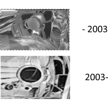 Auto-moto ACI FORD FUSION 02- -12/02 přední světlo H4, bílý blikač (el.ovládané+motorek) P