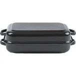 Pekáč 40x26cm smaltovaný povrch 2díl. vlnka