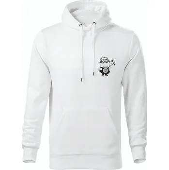 Chlapecká mikina JHK dětská mikina polyester bílá, velikost 128