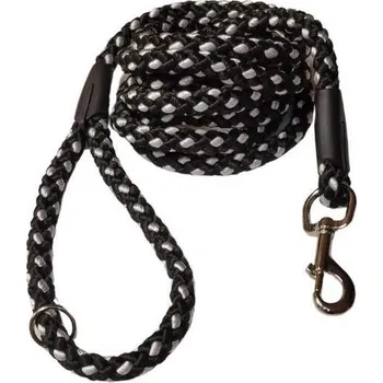 Vodítko pro psa Palkar vodítko pro psy 3 m × 14 mm černo-bílé