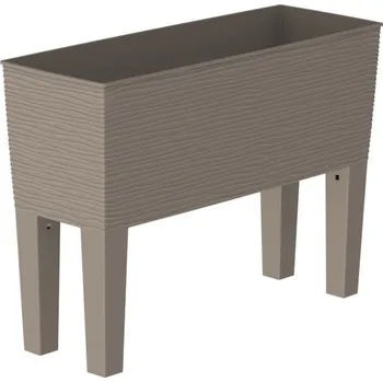 Truhlík Gardino Truhlík FINESA 60 × 30 cm, vysoký 57 cm, s nožičkami, mocca