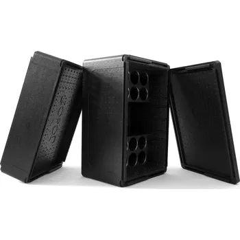 Termobox Izopol Dvořák Multibox set 72 l - EPP termobox s víkem, chladící vložkou a 2 ks nápojové vložky