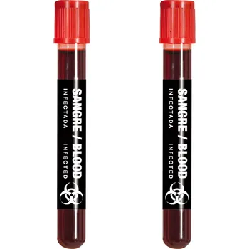 Guirca Zkumavka krve, umělá krev 15 ml halloween 2 ks