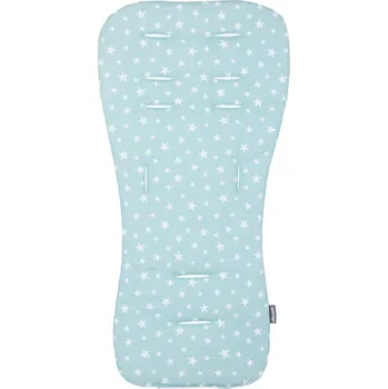 Dětské zboží CHIPOLINO Měkká podložka do kočárku Mint stars