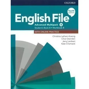 Anglický jazyk English File Fourth Edition Advanced Multipack B: with Student Resource Centre Pack Kniha
