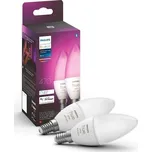 Philips Hue White and Color Ambiance 6W E14 set 2ks