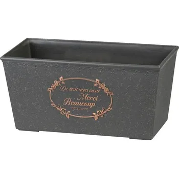 Květináč Strend Pro Garden 255634 Květináč Strend Pro, barva černá, 31x15x15 cm