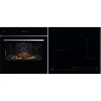 Set domácích spotřebičů AEG 7000 SenseCook OS6PB631AB + AEG 7000 SenseBoil® TI64IB10FB