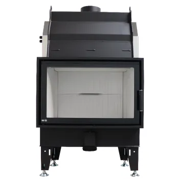 Krbová vložka BEF Home s.r.o. BEF HOME AQUATIC WH 80 krbová vložka 14,5kW, s výměníkem, černá