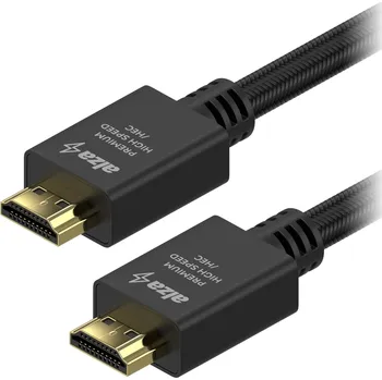 Datový kabel AlzaPower AluCore Premium HDMI 2.0 High Speed 4K 3m černý
