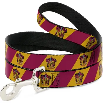 Vodítko pro psa Buckle Down Odolné vodítko pro psa, délka 180 cm, Harry Potter, Gryffindor