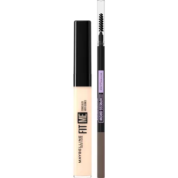 MAYBELLINE NEW YORK Fit Me! Concealer No.05 6,8 ml + Brow Ultra Slim Ash Brown 9 g