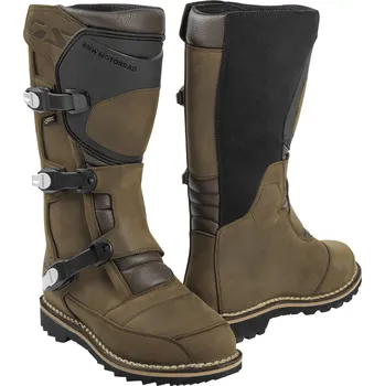 Motocyklový chránič kolene a holeně BMW Motorrad Boty BMW Venture Grip Pro Gore-Tex hnědé Velikost: 48