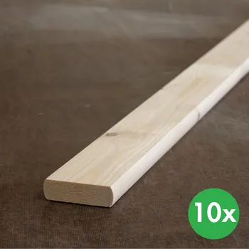 Plotovka Plotovky, rovné, balení 10 ks, 20 x 95 x 1200 mm