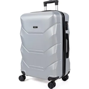 Mifex Kufr stříbrný, palubní, 36 l