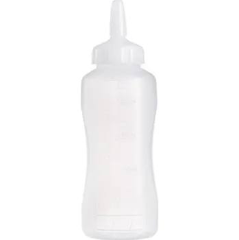 ARAVEN mini dávkovací láhev 250 ml, transparentní