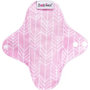 Menstruační vložka Bobánek Látková intimní vložka pro ženy, růžová