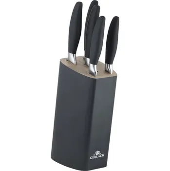 Kuchyňský nůž Gerlach Sada nožů v bloku 5 ks STYLE PLUS