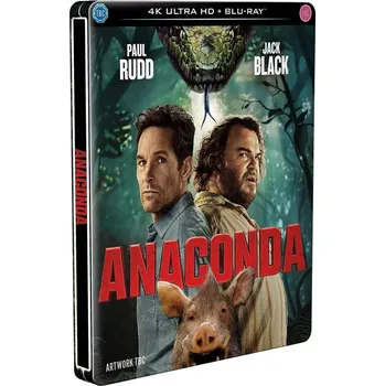 Blu-ray film Anakonda (2025) - 4K Ultra HD + Blu-ray Steelbook (bez CZ)