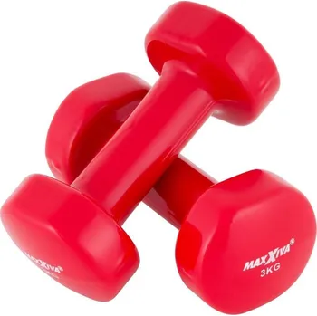 MAXXIVA Sada vinylových činek 2 x 3 kg, červené