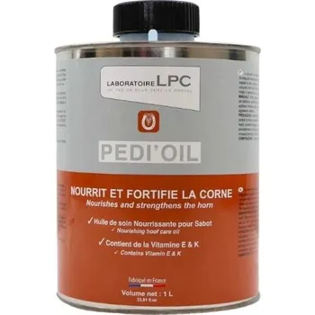 Kosmetika pro koně LPC Pédi'Oil - olej na kopyta 1000ml