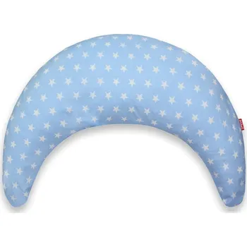 Kojící polštář SCAMP Kojící polštář ve tvaru půlměsíce BlueWhiteStars