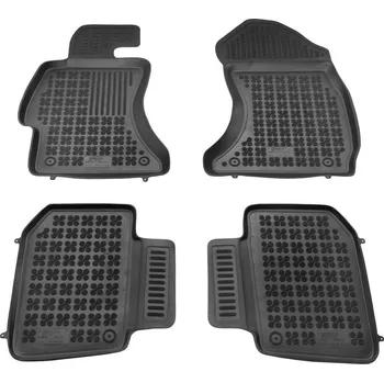 Autodoplněk Rezaw-Plast, Gumové koberce se zvýšeným okrajem, Subaru XV, 2011-2017