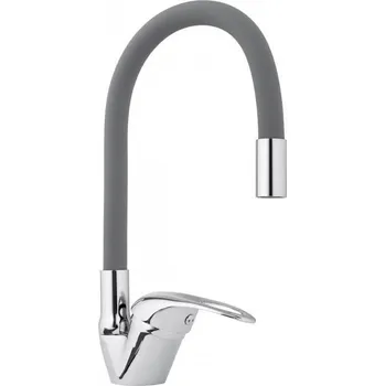 Vodovodní baterie DuraHome Baterie dřezová, BOA NOVA 50455, stojánková, šedá