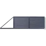 Pojezdová brána s lamelami Z