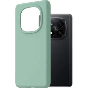 Pouzdro na mobilní telefon AlzaGuard Premium Silicone Case pro Xiaomi Redmi Note 14 Pro+ světle zelený