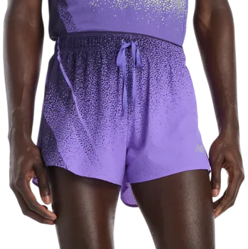 Pánské oblečení Šortky New Balance RC Ultra Light Printed Short 3" mb6140tl-epu Velikost XL