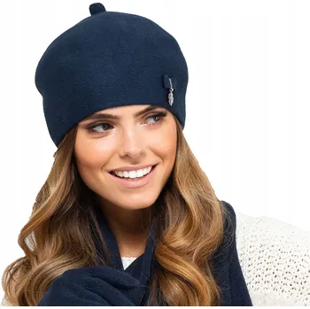 Čepice Kamea baret modrý univerzální velikost akryl