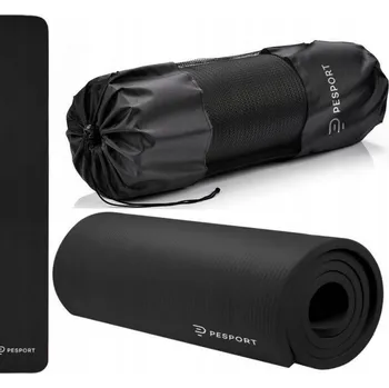 podložka na cvičení Podložka na cvičení a rehabilitaci NRB černá 1,5 cm PESPORT ELC15