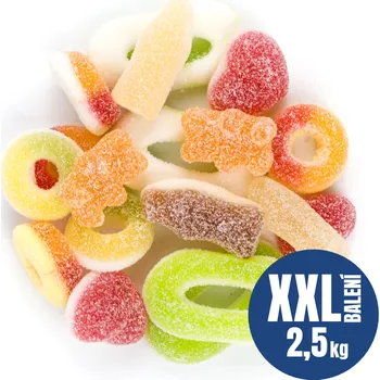Čokoláda NUTSMAN Želé kyselý MIX AKCE GASTRO 2,5 kg