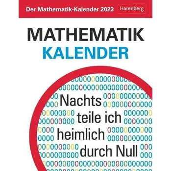 Matematika Der Mathematik-Kalender Tagesabreißkalender 2023 - Heinisch, Carsten