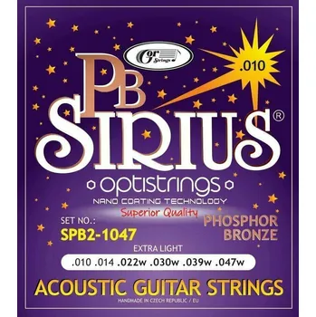 Struna pro hudební nástroj Gorstrings Sirius SPB2-1047