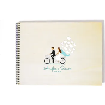 Fotoalbum Svatební fotoalbum tandemové kolo