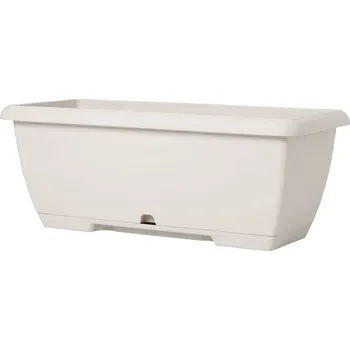 Truhlík Truhlík TERRAE MIDI s podmiskou plastový 55cm, bílá