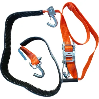 Upínací popruh SIMEX Upínací souprava pro převoz vozidel, 2,8 m, pevnost 3000 kg, šířka 35 mm, VDI 2700