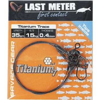 Savage Gear Titanium Spin Trace 35cm 0,40mm 15kg 2ks