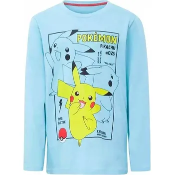 Pánské tričko Pokémon - dětské tričko 152 cm, světle modré