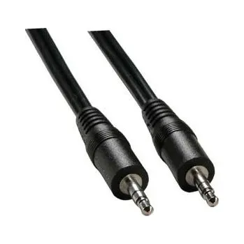 Audio kabel Audio kabel Jack (3.5mm) samec - Jack (3.5mm) samec 10m černá