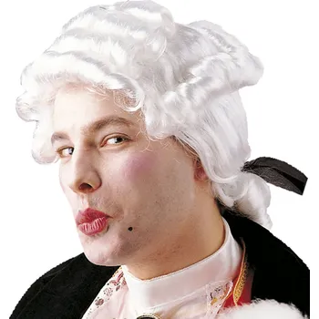 Karnevalová paruka Widmann Paruka historická bílá Casanova