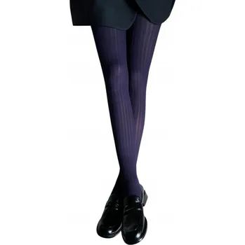 Dámské punčochy Vzorované Punčocháče Veneziana Costtina II 60 DEN fialové violet, velikost 2